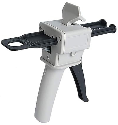 MAGIIN 50 ml AB Epoxid klebepistole Griff Klebstoff gemischt 1: 1 & 2: 1 Griff Spread Dispensing Gun (Klebepistole)