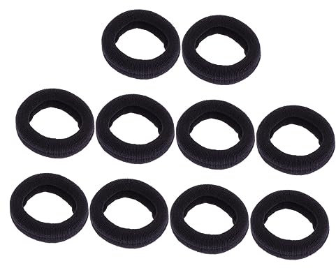 FRCOLOR 10stücke Teiliges Haarring Aus Dickem Elastischem Material Farbenfrohes Damen-haargummi Für Pferdeschwanz Stilvolles Einfaches Haarband Langlebiges Zubehör Für Alltag Und Besondere