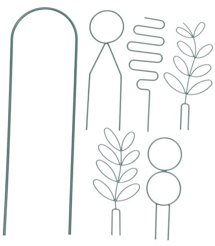 BESPORTBLE Pièces Treillis de Jardin pour Plantes grimpantes Accessoire Jardinage Support Plantes Interieur Treillis de Pot de Fleurs Support de jardinière d'extérieur Plantes d'intérieur