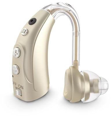 WEIYII Wiederaufladbares Soundgerät, Geräuschunterdrückung, 16 Kanäle, 4 Geräuschunterdrückungsmodi, wiederaufladbar, Gold