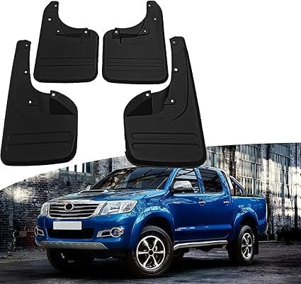 Auto Schmutzfänger für Toyota Hilux Vigo 124WD 2006-2011 2012 2013 2014, Auto Modifikation Spritzschutz Kotflügel Abdeckung Auto Modifikation Protektoren 4 PCS