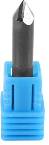 Pqahffowr Punte per incisione diamante PCD Incisore Strumenti per intaglio CNC Fresa in Carburo di Pietra su Marmo D6XL40X70DegreeX0.4
