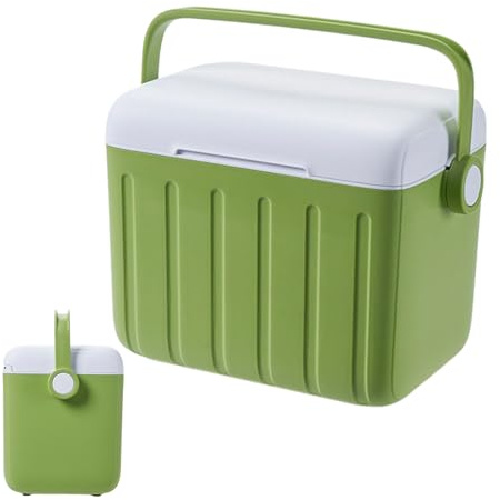 Scatola Frigo Termica - Contenitore Termico 6L | Borsa Frigo Con Gel Refrigerante Per Viaggi In Auto Spiaggia Costruzioni Picnic All'aperto Preparazione Pasti Conservazione Latte Materno