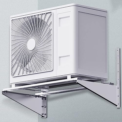 Supporto AC, staffe in Acciaio Inossidabile 304, Mini Supporto Split, Staffa di Montaggio a Parete Esterna Regolabile per condizionatori d'Aria Senza condotti, Pompe di Calore e sistemi HVAC