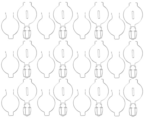 Kichvoe Edelstahl Bügelverschluss Für Weithals-Glasgläser 12Er Set Drahtklemme Für Einmachgläser Mit Federmechanismus Auslaufschutz Und Sicherem Verschluss Für Lebensmittelaufbewahrung