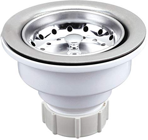 Strainer: 4 in Overall Dia, 3 1/2 Ht, Pipe Plastic, 1PPF7, 1PPF7