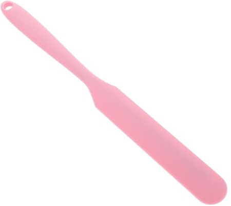 Silikon Wachsapplikatorstäbchen für Haarentfernung, Rosa, Wiederverwendbar | Haftend, für Körperwachs und Unregelmäßige Formen, Große Flächen, Speziell für Frauen