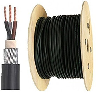 100m 100 Metre x 16.0mm 16mm 3 Core Steel Wire Armoured Cable XLPE SWA 6943X