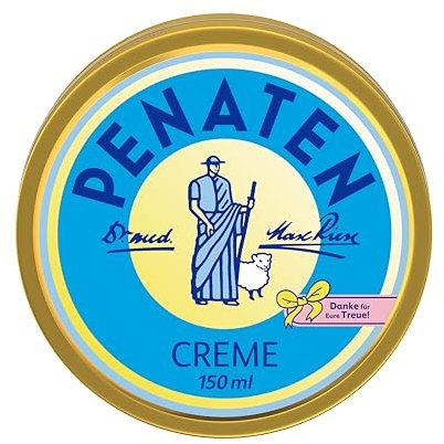 Penaten Creme Winter Limited Edition – Hautschutz und intensive Pflege bei Nässe und Rötungen – Für zarte Babyhaut – 1 x 150ml