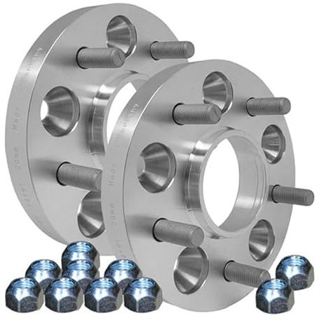 SCC Spurverbreiterungen Spurplatten 2x15mm 5x108-14603S kompatibel mit BMW 5