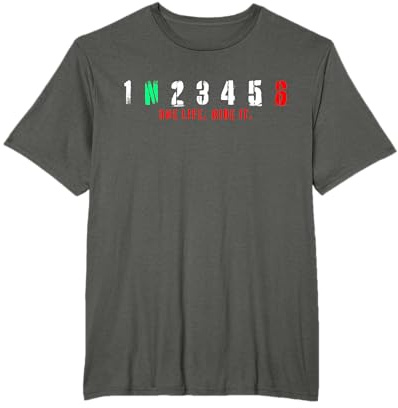 Motorcycle Motorbike Superbike Gears Shift Change Racing T-Shirt