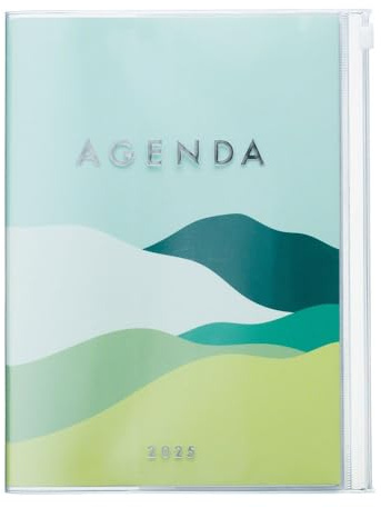 MARK'S 2024/2025 Taschenkalender B6 vertikal, Mountain, Green: Von Oktober 2024 bis Dezember 2025