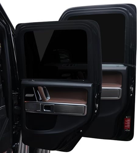 Lot de 4 pare-soleil universels pour voiture - Élasticité universelle - Filet de protection solaire pour enfants et animaux domestiques