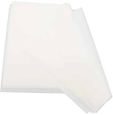 Papier Sulfurisé Blanc 50 Pièces pour Buffet et Barbecue