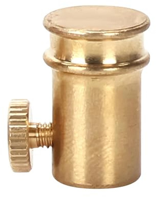 TTETTZ Stimmgabel Aufsatz für Meditation, Abnehmbar, Geeignet für 6 Mm, Gold 1.5x2.2x1.4cm