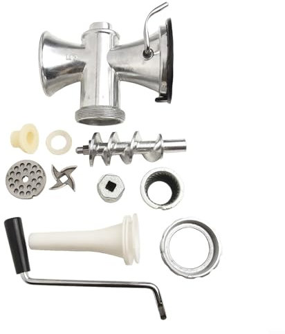 Manuelle Wurstmaschine und Fleischwolf, Aluminium-Legierung Werkzeug zum einfachen Mahlen von Fleisch und Gemüse