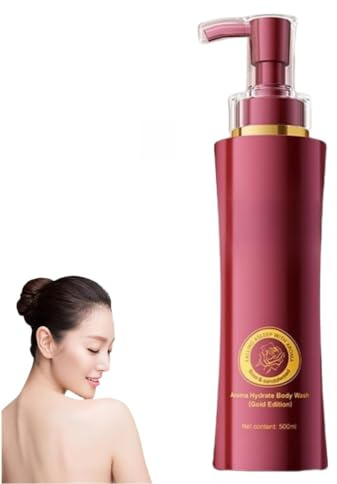 Gel douche parfumé à la rose, parfum longue durée, hydratant et nourrissant, nettoyant en douceur, convient à tous les types de peau.