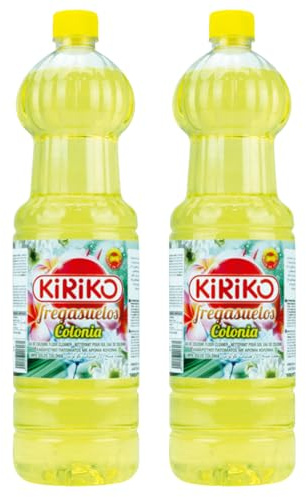 Kiriko Colonia Spanish Floor Cleaner 1.5L Powerful Multi-Surface Liquid Floor Cleaner Removes Dirt, Dust, Stains & Bad Odours Fresh Scent Household Spanish Cleaning Essential Product Pack of 2