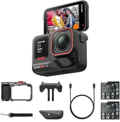 INSTA360 Caméra Ace Pro 2 - Pack Xplorer + 2 batteries Garantie 2 ans