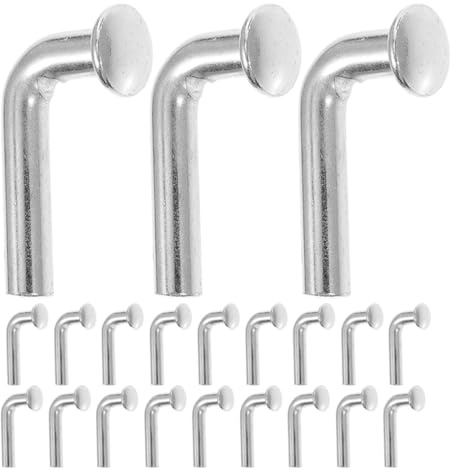 PLAFOPE Sicherungsstift J Bolzen 8mm 50 Stück Stahl Verzinkt Flachkopf für Palettenregal Schwerlast Lagerregal Zubehör
