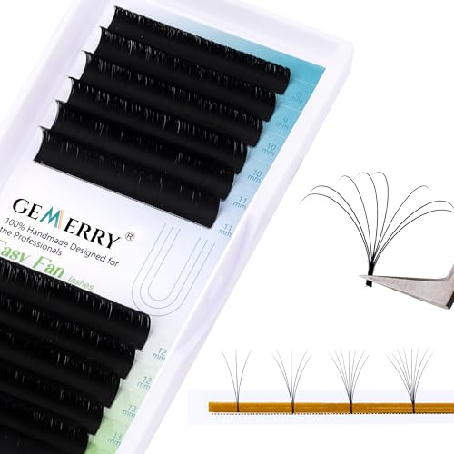 GEMERRY Extensiones de Pestañas Volumen 2D 3D 5D 8D 10D 0.07 D curl 8-14mm