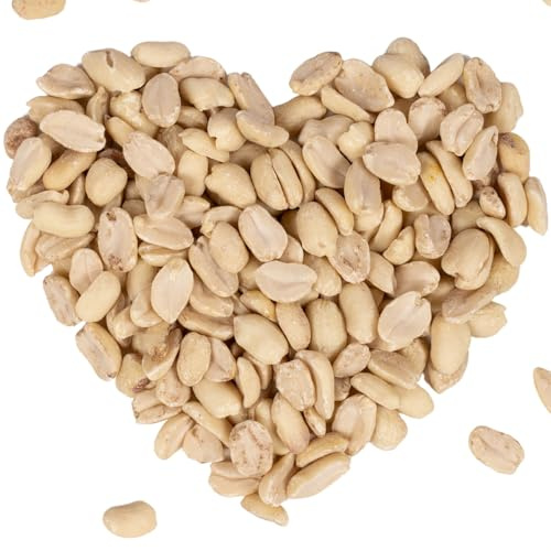 Lyra Pet® | 10 kg Erdnusskerne Splits | HK Argentinien | Geschälte, Halbe Erdnüsse | Gourmetsnack für Wildvögel | Vogel Streufutter | Für alle Körnerfresser | Proteinreiche Energiequelle für Vögel | Wildvogelfutter Ganzjährig - Nährstoffreiches Streufutter - Energiespender für Wildvögel - Für Sommer und Winter