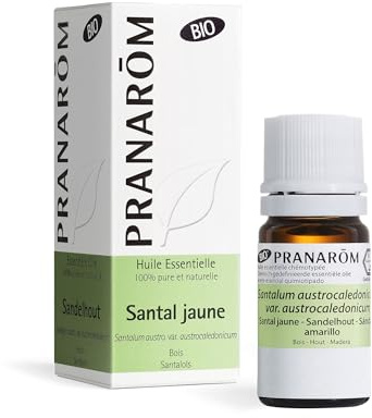 PRANAROM - Sándalo Amarillo Bio - Aceite Esencial - AEQT - 5ml