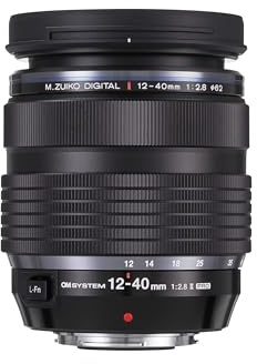 OM SYSTEM M.Zuiko Digital ED 12-40mm F2.8 II Pro Objetivo Zoom para Todas Las cámaras MFT, Olympus OM-D, Modelos Pen y Panasonic Serie G