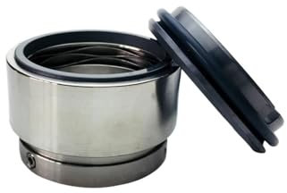 CAYUND Mechanische Dichtungen HJ92N-24 Mechanische Dichtungen HJ92N Welle Größe 24mm Welle Spring-Ring Pusher Dichtungen for Wasser Pumpen Mit G16 Stationären Sitz(SIC-SIC-VIT)