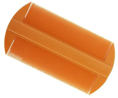 FIXOSHEE Peine Anticaspa De Dientes Finos y Doble Filo, Juego De 12 Unidades Plástico, Tamaño Compacto 10,6 x 5,6 Cm, Antipiojos Para Uso Cabello Seco o Húmedo, Adecuado Para Niños y Adultos