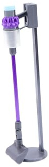 Luwecf Dollhouse Miniature Vacuum Cleaner,1/12 Dollhouse Decoration Furniture Sturdy Mini Handheld Vacuum with Stand,Realistic, Purple