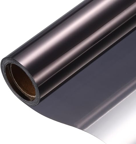 QUARKZMAN Película De Privacidad para Ventanas para Vidrio para Hogar | PVC Espejo Unidireccional Tinte Reflectante Control De Calor No Adhesivo Estático, Protección De Privacidad Diurna