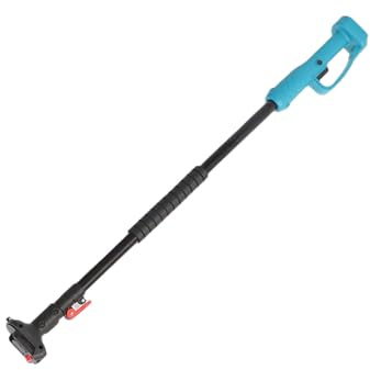 Eminchu Prolunga Leggera Regolabile con Asta per Motosega a Batteria per Rifinitura di Rami Alti Costruzione in Nylon di Ferro da 3,7-5,4 Piedi