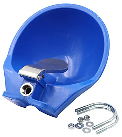 Sheep Waterer Bowl Automatic Drinking Cups Touch Switching Water Bowls Dispenser for Goats Small Horses Livestock Sheep Water Bowl Automatic Horse Waterer