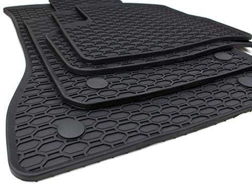 Kfzpremiumteile24 Gummimatten Kompatibel mit 5er G30 Limousine ab 02/2017 mit 5er G31 Touring ab 06/2017 Premium Allwetter Fußmatten