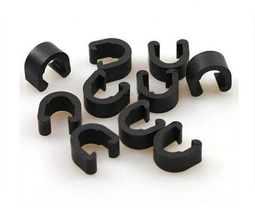 DB 10 x Bicycle Cable C-Clips - Jagwire - Buckle Brake Gear Cable Housing Hose Tube