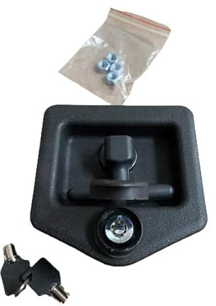 CHIUSURA, SERRATURA PER CASSETTO PORTA UTENSILI IN PLASTICA PER CAMION, RIMORCHIO, SEMIRIMORCHIO, FURGONE, PIATTAFORMA