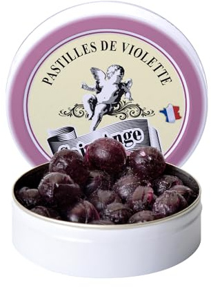 Pastilles Saint-Ange | Bonbons Traditionnels 100% Français (Violette)