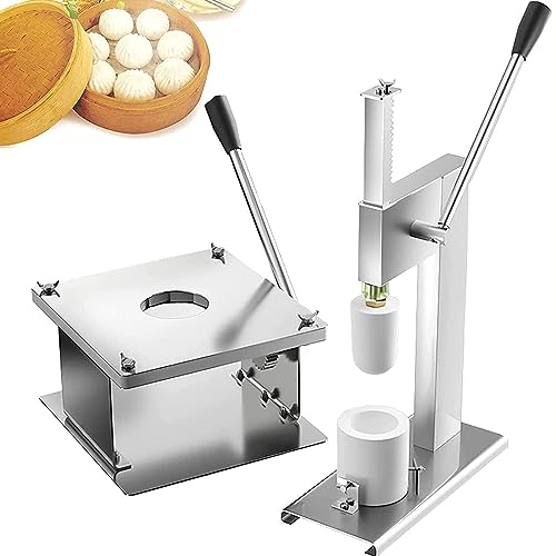 Baozi Maker,Machine à Fabriquer Des Petits Pains Manuels,Moule à Pain Farci à La Vapeur Pour La Cuisson De Délicieux Ensembles D'outils De Cuisson à La Vapeur Baozi,Mediumfilmcup