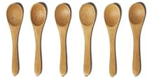 Excelsa Eco Living Lot de 6 cuillères à café en bambou 9 cm