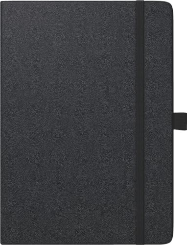 BRUNNEN Buchkalender Kompagnon Mod. 764 66 2025 | A5, Kunststoff, schwarz