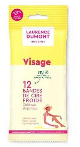 Laurence Dumont Istituto - Strisce di cera fredda per viso, x12