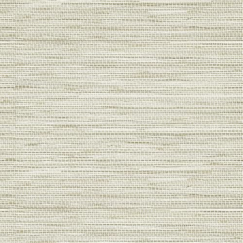 Aitakatta Beige Faux Grasscloth Textured Wallpaper, Self-Adhesive Linen Fabric Textured Removable Wallpaper, Peel and Stick Contact Paper for Home Decoration, Cabinet Bedroom(A00078D-3)