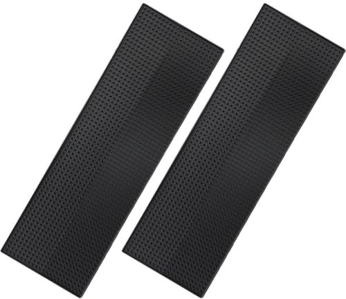 AMOYER 2 Stück Bar-Service-matten, rutschfeste Whiskey-Kaffee-bar-matten, Abtropfmatte, Überlaufmatte Für Bars, Küche, Restaurants, 60 X 20 cm