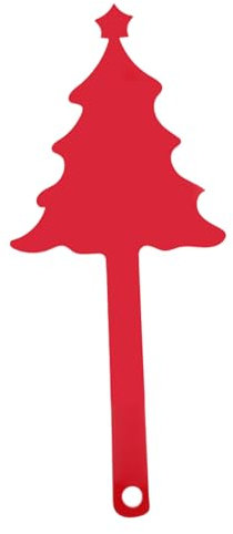 BCOATH Rote Briefkastenflagge Aus Acryl Mit Ski-hund Und Weihnachtsbaum Dekorative Mailbox-deko Für Garten Und Einfache Installation Langlebig Und Wetterfest