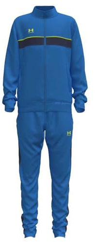 Under Armour UA B Challenger träningsoverall – Blue Atlantis/High Vis Yellow – YMD