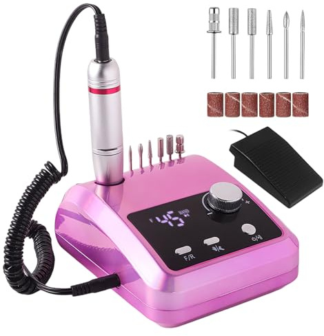 CozyZen Elektrisk Nagelborrmaskin Professionell