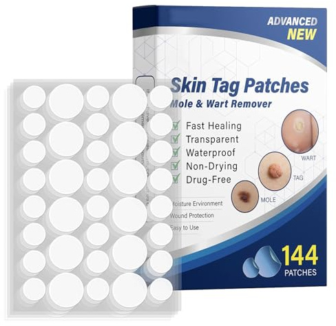 Traitement Verrues Plantaires,Acne Pimple Patch,Détartrant Les Verrues Pour Les Mains et Les Pieds,Hydrocolloïde Patches,Patches Contre l’Acné,Simple à Utiliser,144PC