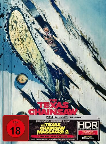 The Texas Chainsaw Massacre 2 - Mediabook - Cover D (4K Ultra HD+Blu-ray+Bonus-Blu-ray) 666 Stück