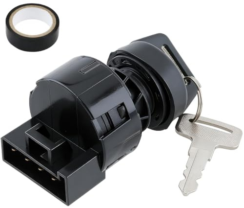 BOLOJAU 4012163 4110264 Interruttore di accensione a 4 pin per Polaris ATV Interruttore di accensione a chiave per Polaris Sportsman 500 400 700 Scrambler Predator Magnum 500 Worker 500 Outlaw ATV